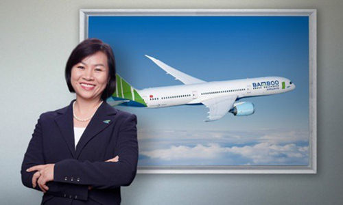 Bà Dương Thị Mai Hoa khi còn làm việc tại Bamboo Airways. Ảnh: Bamboo Airways.