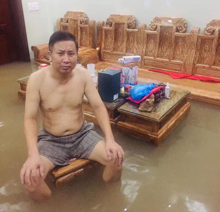 Thái Nguyên ngập trong biển nước, đã có người thiệt mạng sau trận mưa lớn