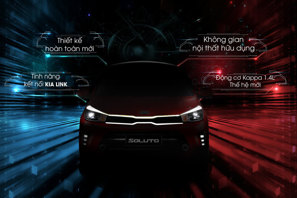 Kia Soluto - mẫu xe hoàn toàn mới phân khúc B-Sedan, giá chỉ từ 399 triệu đồng