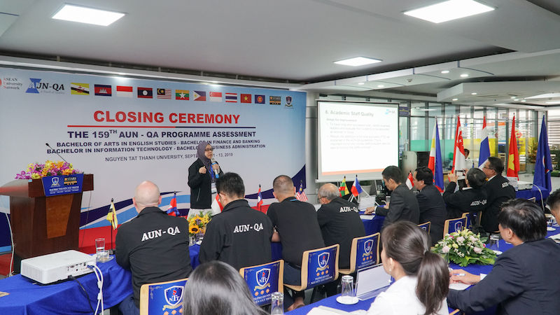 Trường ĐH Nguyễn Tất Thành tiến hành đánh giá ngoài 4 chương trình đào tạo theo tiêu chuẩn AUN-QA.
