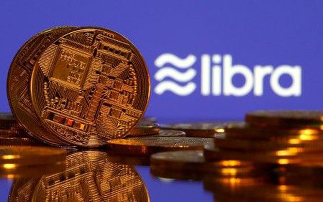  Đồng tiền kỹ thuật số Libra được Facebook chính thức ra mắt vào tháng 6/2019. Ảnh: Yahoo Finance