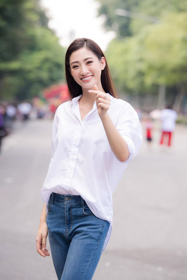 Hoa hậu Lương Thùy Linh.
