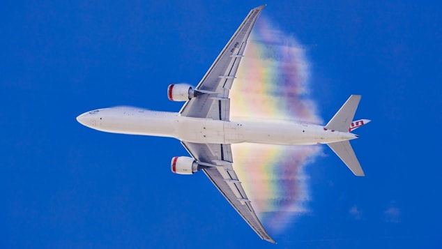 Chiếc máy bay Airbus A350 của Singapore Airlines. 