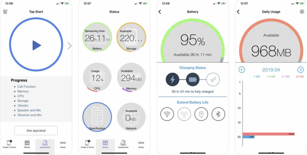   Phone Doctor Plus là phần mềm cho phép người dùng kiểm tra gần như toàn bộ những đặc tính có trên một chiếc smartphone bao gồm: Màn hình (cảm ứng, đa điểm, điểm chết...), Âm thanh (loa ngoài, jack cắm tai nghe), Camera, các phím điều hướng, các loại cảm biến (ánh sáng, con quay hồi chuyển...), các kết nối (Wifi, 3G, Bluetooth...)  