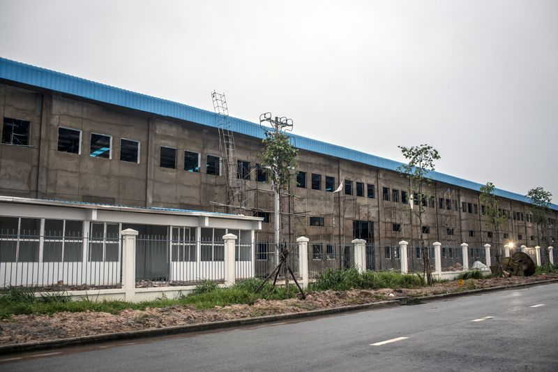Một nhà máy ở Bàu Bàng.