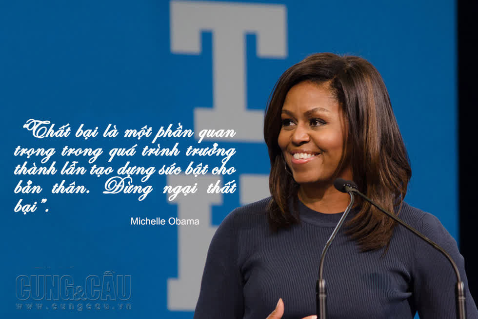 Cựu Đệ nhất phu nhân Mỹ Michelle Obama và những câu nói truyền cảm hứng thành công