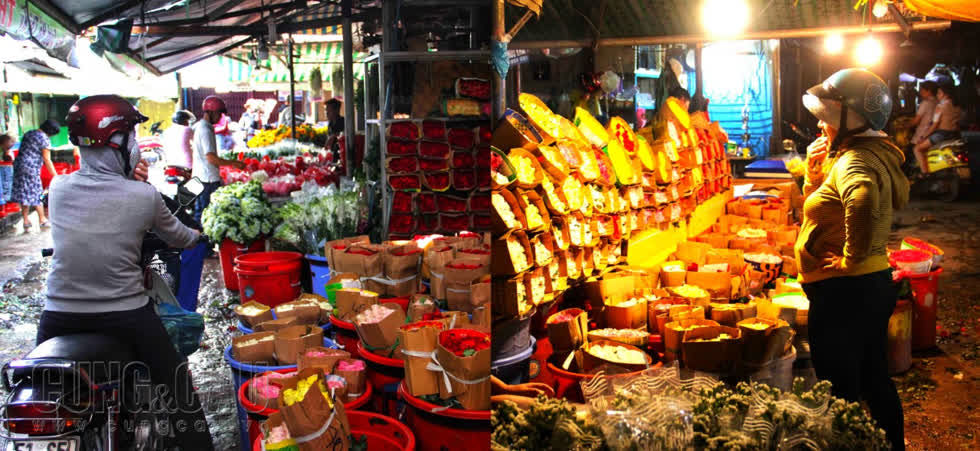Dạo chợ hoa lâu đời nhất Sài Gòn 