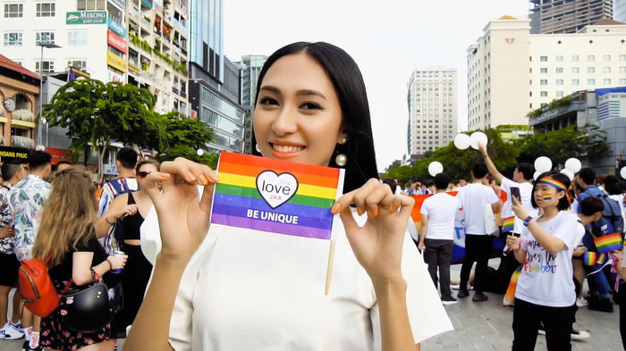 Tham gia Miss Asia Pacific International 2019 - Thu Hiền lên tiếng ủng hộ cộng đồng LGBT