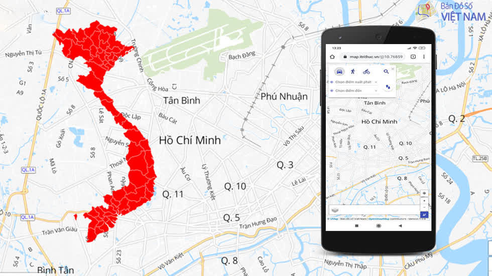 Ra mắt Vmap - bản đồ số do Việt Nam phát triển