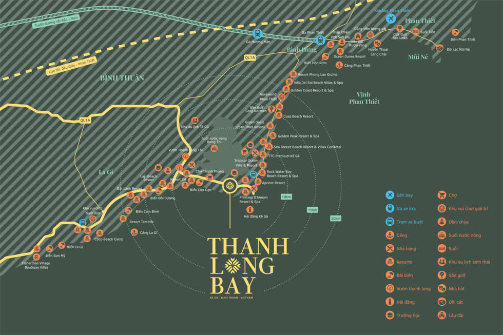 Dự án Khu đô thị nghỉ dưỡng Thanh Long Bay ở Bình Thuận