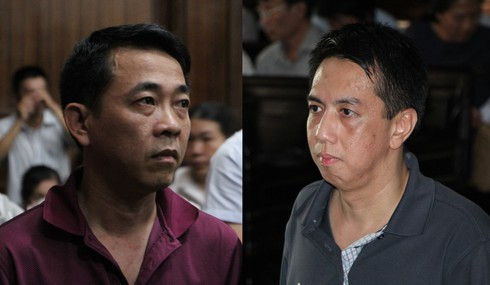 Nguyễn Minh Hùng chịu mức án 17 năm tù còn Võ Mạnh Cường chịu mức án 20 năm tù cho tội danh 