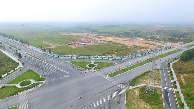 Nằm ở vị trí đắc địa nhưng Khu đô thị Tân Phú chỉ có giá bán 581 nghìn đồng/m2.