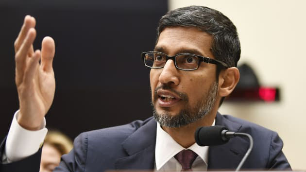 Sundar Pichai - CEO hiện tại của Google - Ảnh: Getty Images.