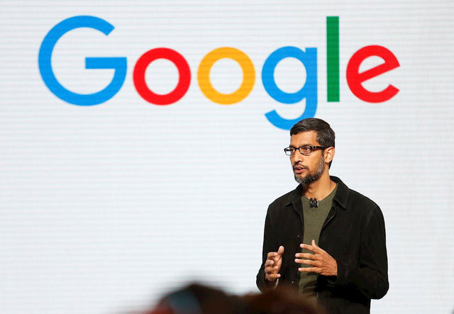   CEO Sundar Pichai của Google.  