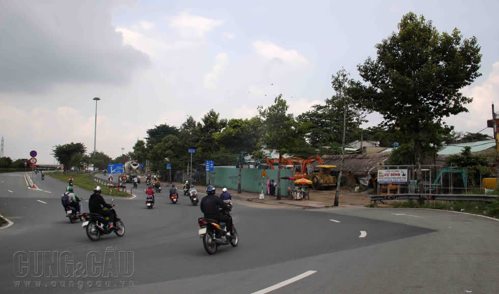 Xóm dân cư tại Nam Cao, phường Tân Phú, quận 9
