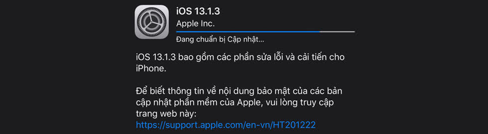 iPhone lại gặp lỗi cuộc gọi, Apple tiếp tục phát hành iOS 13.1.3