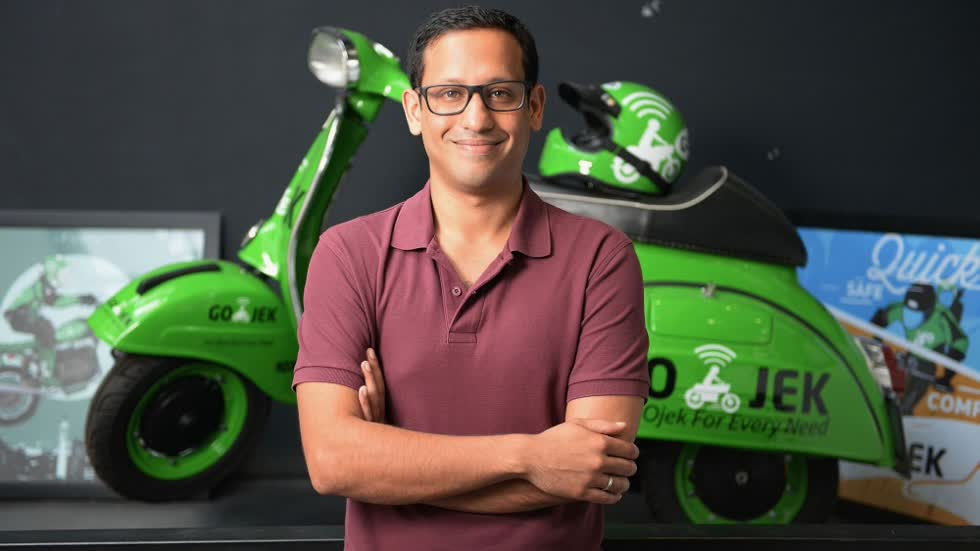 Ông  Nadiem Makarim  - CEO của Go-Jek.