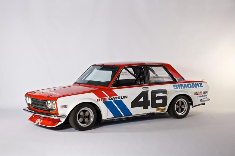 Chiếc Datsun BRE 510 năm 1971, được chế tạo và đua bởi Peter Brock và Brock Racing Enterprises (BRE) với John Morton làm tài xế.