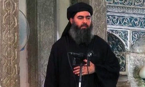 Thủ lĩnh tối cao IS Abu Bakr al-Baghdadi. Ảnh: Independent.