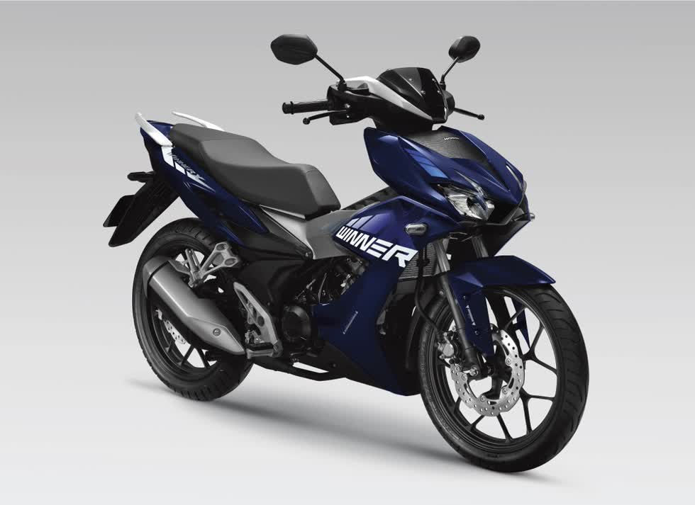 Honda Winner X Xanh Bạc Đen giá đề xuất 45.99 triệu đồng.