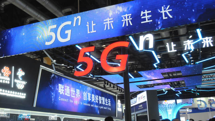 Trung Quốc muốn thống thị trường mạng 5G. Ảnh: CNBC.