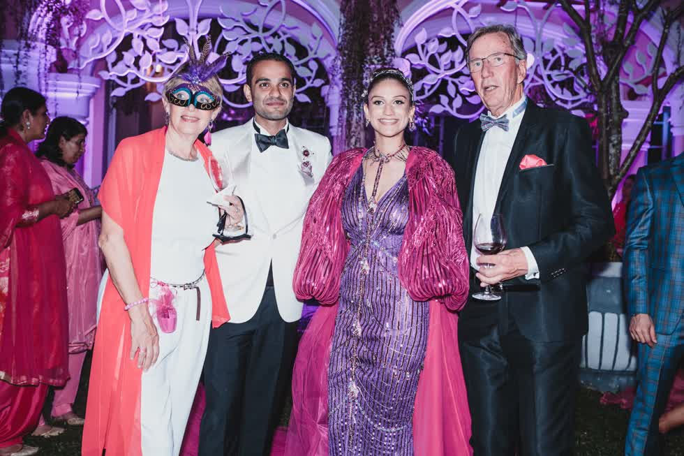 Đám cưới của tỷ phú Ấn Độ tại JW Marriott Phu Quoc Emerald Bay của Tập đoàn SunGroup hồi tháng 3 tại Phú Quốc. Ảnh: SG