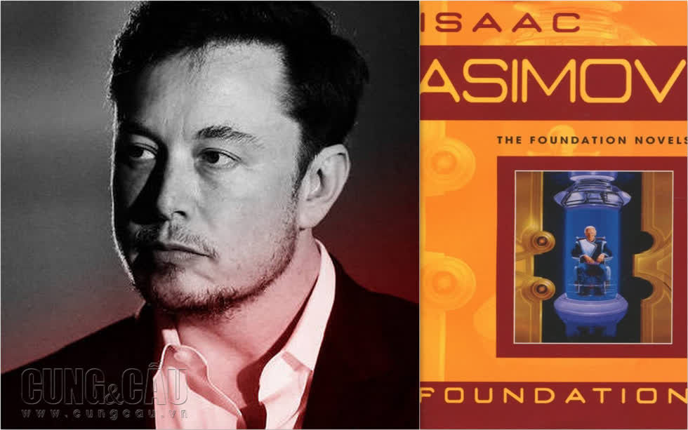 Tiểu thuyết Foundation là cảm hứng để Elon Musk tạo ra SpaceX.