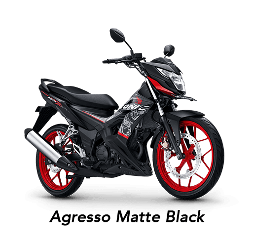 Honda Sonic 150R 2019 màu đen Agresso Matte Black