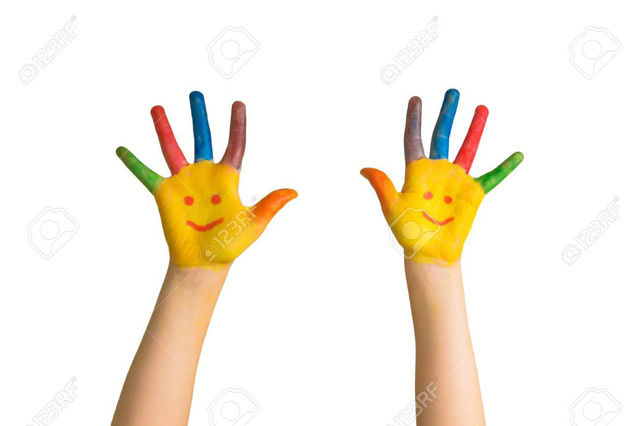92445673-children-s-painted-hands-with-smiling-faces-kids-hands-and-palms-painted-smiling-faces-happy-childre-15713623459091086592679