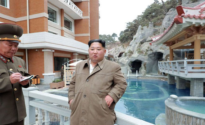 Nhà lãnh đạo Triều Tiên Kim Jong Un. Ảnh: KCNA.