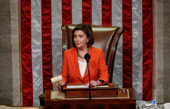 Chủ tịch Hạ viện Mỹ Nancy Pelosi - Ảnh: Reuters.