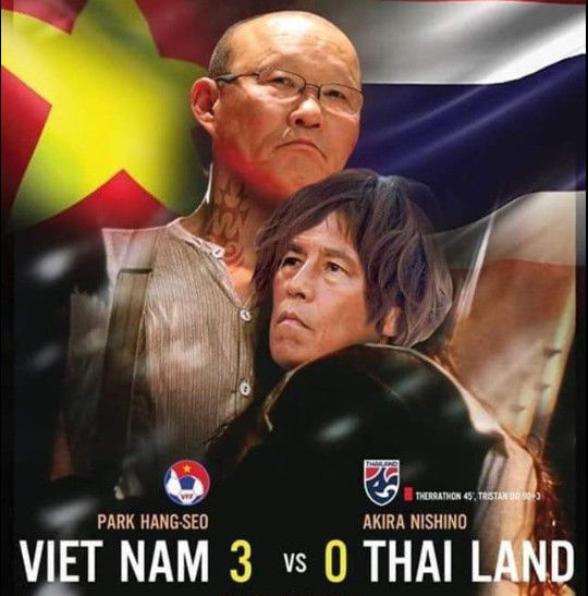 Ngập ảnh chế trận Việt Nam vs Thái Lan