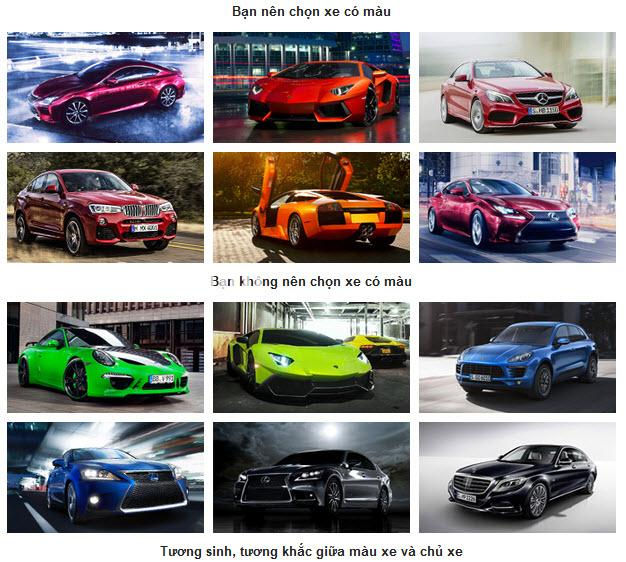 Người mệnh Thổ mua xe màu gì là tốt nhất?