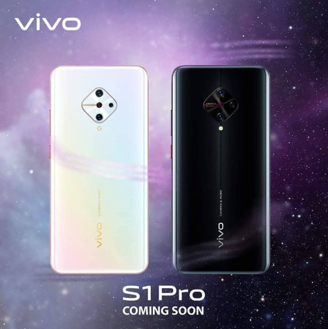 Cụm camera sau hình kim cương của vivo S1 Pro cực kì độc đáo và lạ mắt.