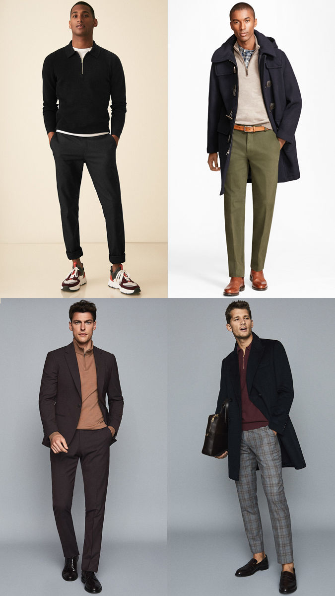   Từ trái qua phải: REISS | BROOKS BROTHERS | REISS | REISS  