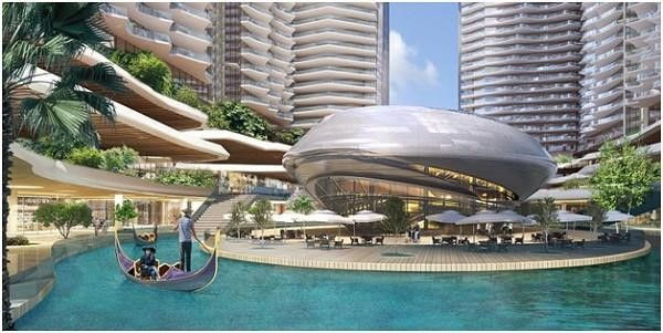 Sunshine Marina Bay sẽ sở hữu hàng loạt những tiện ích được yêu thích nhất như tại Singapore và Hồng Kông bao gồm: sông nội khu, bể bơi vô cực và loạt sky bar đẳng cấp 5 sao…  mang lại trải nghiệm có một không hai cho du khách.