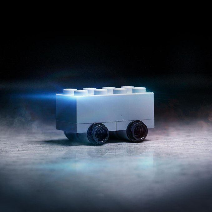 Chiếc xe Cybertruck được thiết kế bởi Lego.