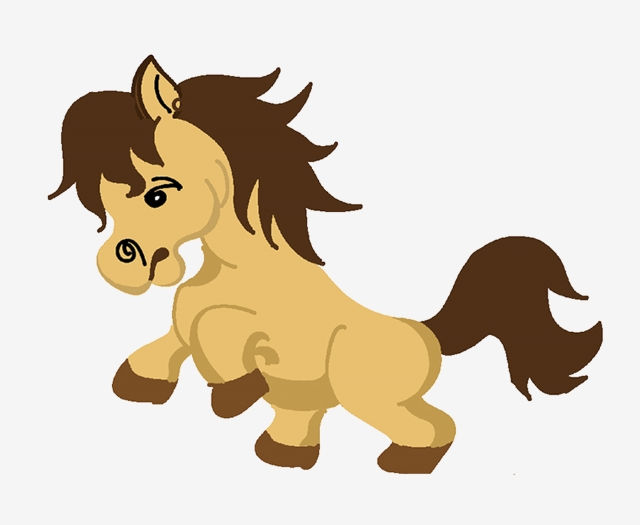 pngtree-hand-drawn-horse-cartoon-horse-running-horse-take-the-lead-png-image_444665