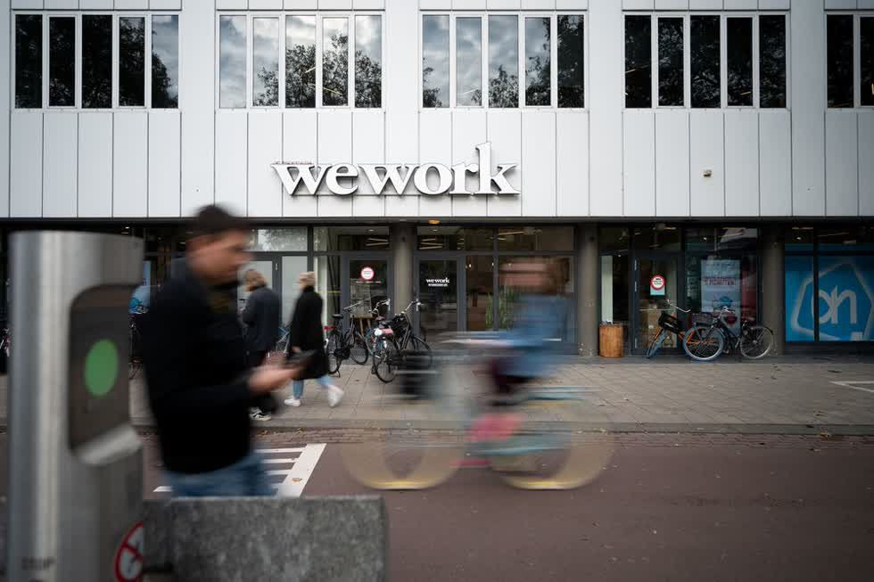  Văn phòng hợp tác của WeWork tại Amsterdam, Hà Lan. Ảnh: Bloomberg.