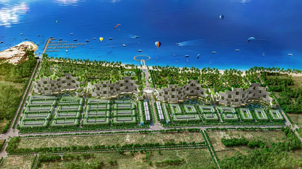 Tổ hợp Thanh Long Bay được thừa hưởng bến du thuyền quốc tế ngay trong dự án.