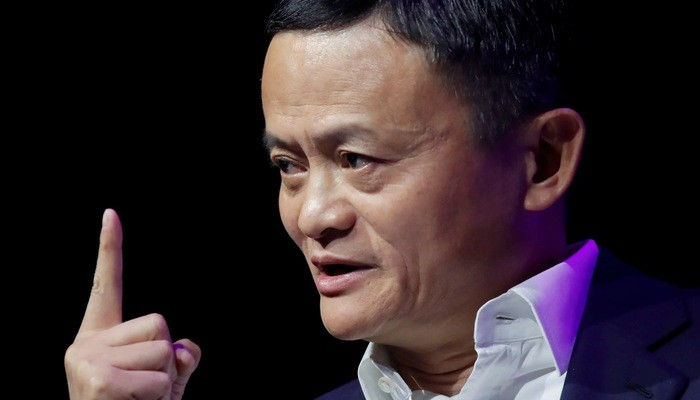 Jack Ma trong sự kiện hôm thứ ba của Forbes. Ảnh: Forbes CEO Conference 2019