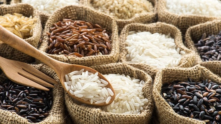 Giá gạo ổn định ngày đầu năm