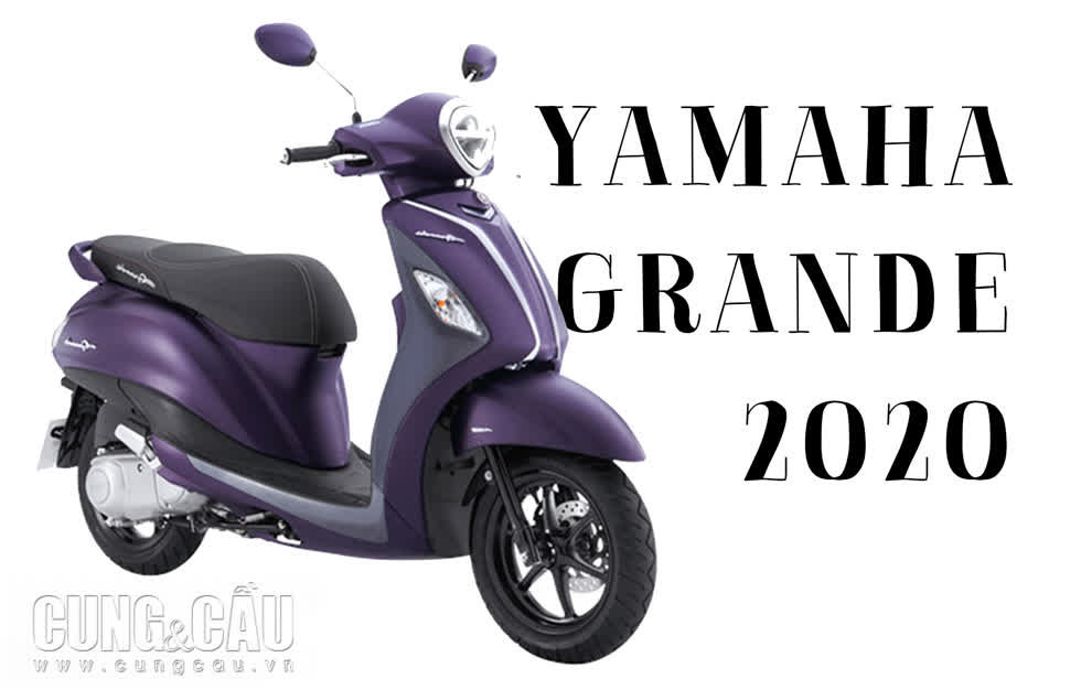 Giá xe máy Yamaha Grande tháng 1/2020: Dao động từ 40,5 - 49 triệu