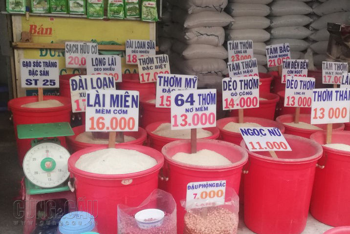 Giá gạo xuất khẩu vẫn đang ở mức thấp