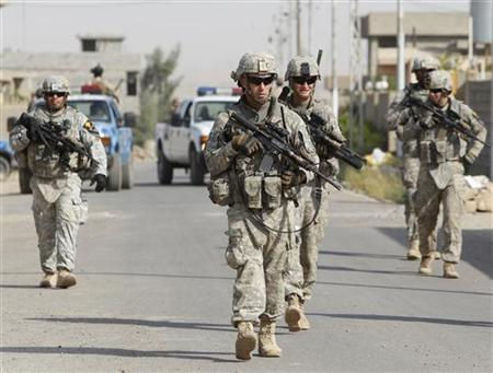 Lính Mỹ tại Iraq. Ảnh minh họa.