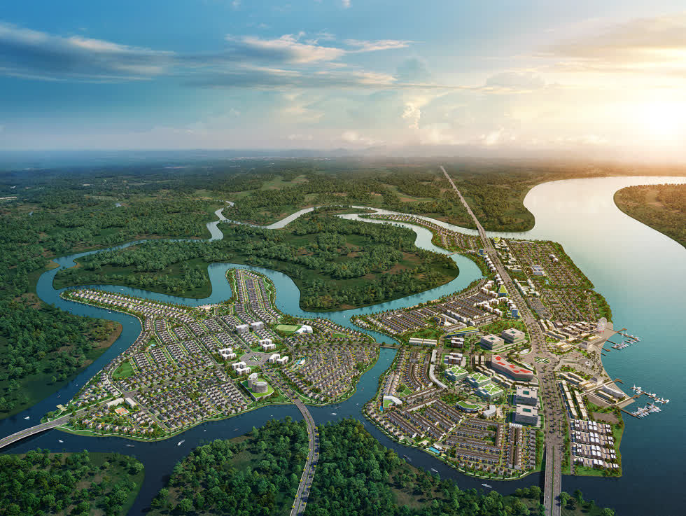 Dự án Aqua City của Novaland có quy mô hơn 600 ha tại phía Nam Biên Hòa, Đồng Nai được chọn là dự án bất động sản đô thị tiêu biểu.