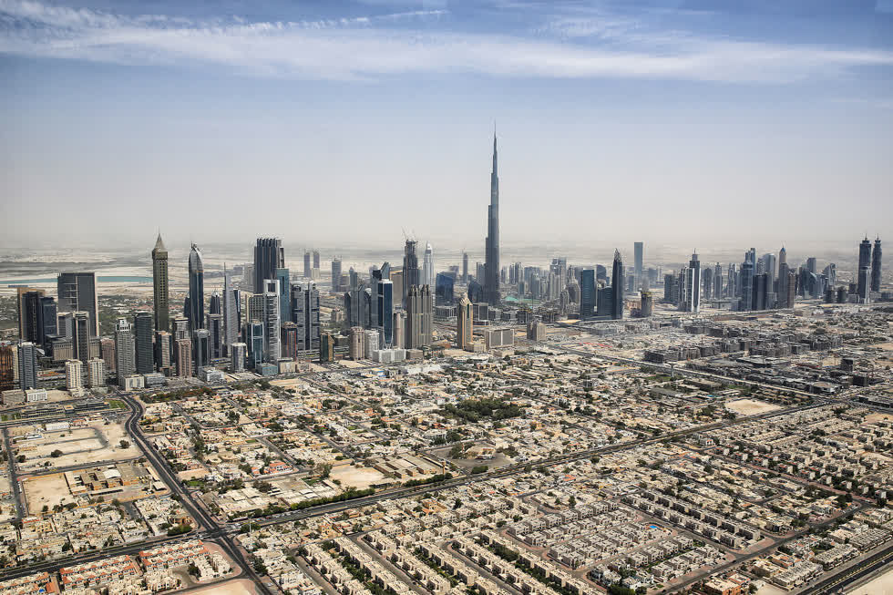 Quang cảnh thành phố Dubai.