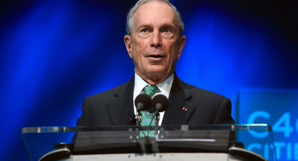Tỷ phú Michael Bloomberg.
