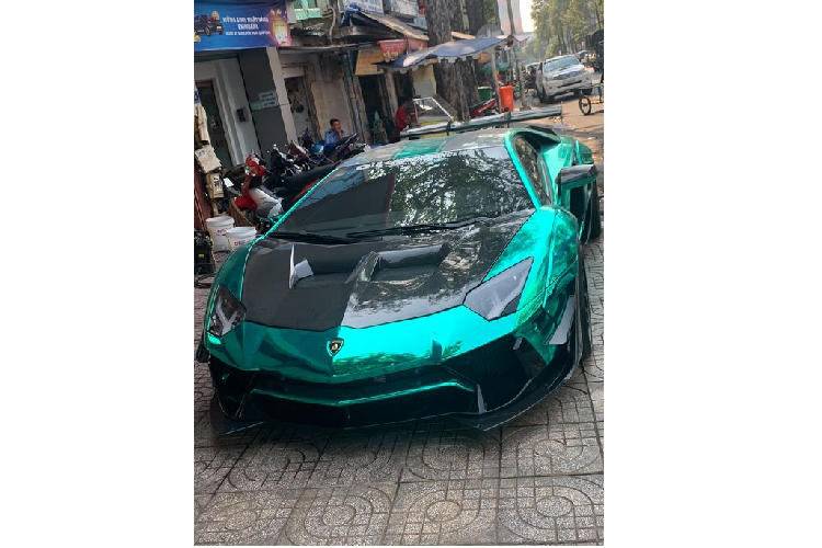 Lamborghini Aventador doc nhat Viet Nam chia tay dai gia Vung Tau-Hinh-2