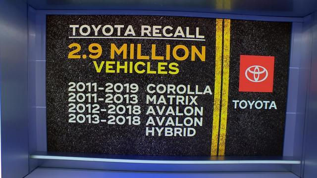 Toyota sẽ triệu hồi 3,4 triệu xe trên toàn cầu do lỗi liên quan túi khí